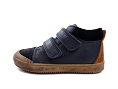 Pom Pom sneaker navy med velcro